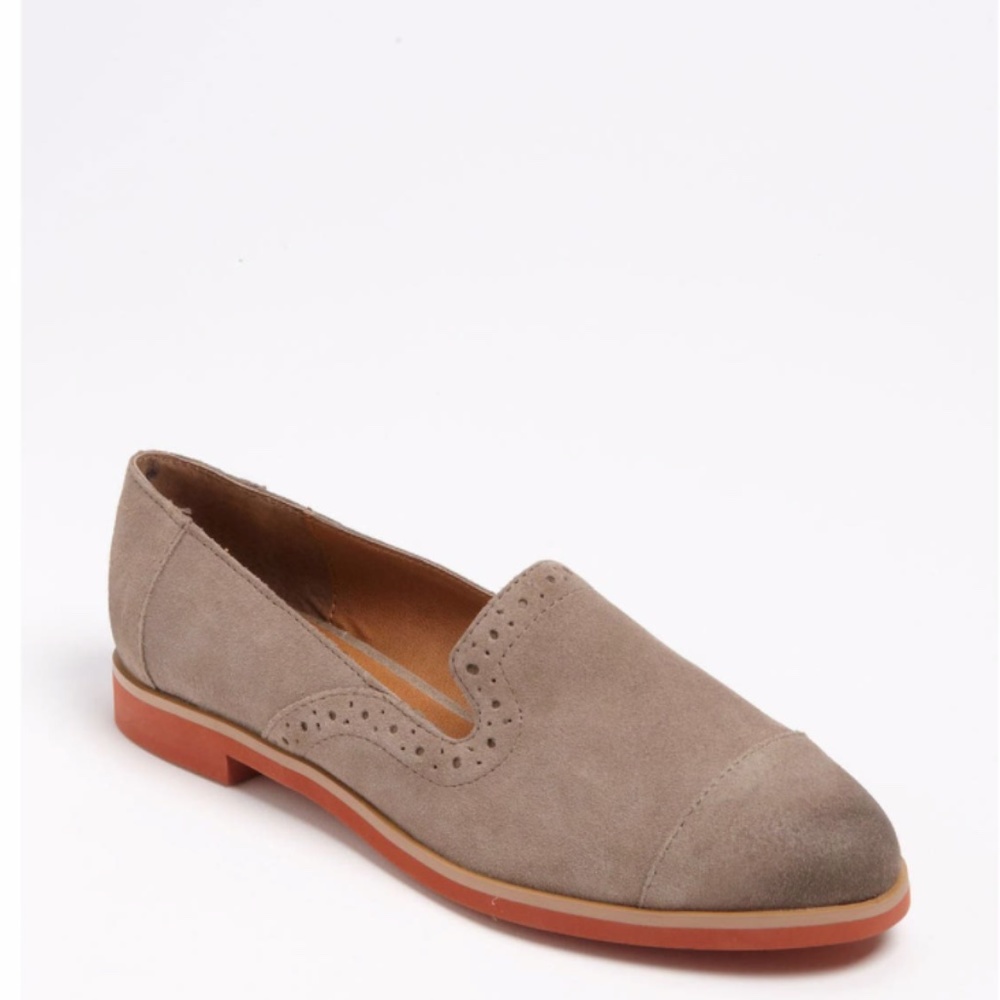 Dolce Vita Maya Taupe Suede Loafers